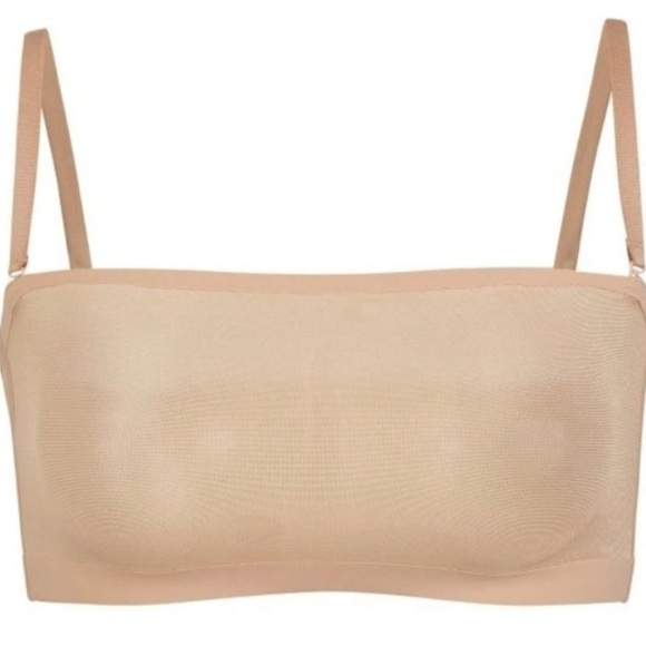 SOLD SKIMS SHEER SCULPT BANDEAU BRA
CLAY medium NWT - Picture 4 of 5